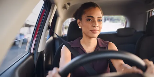 Femme au volant